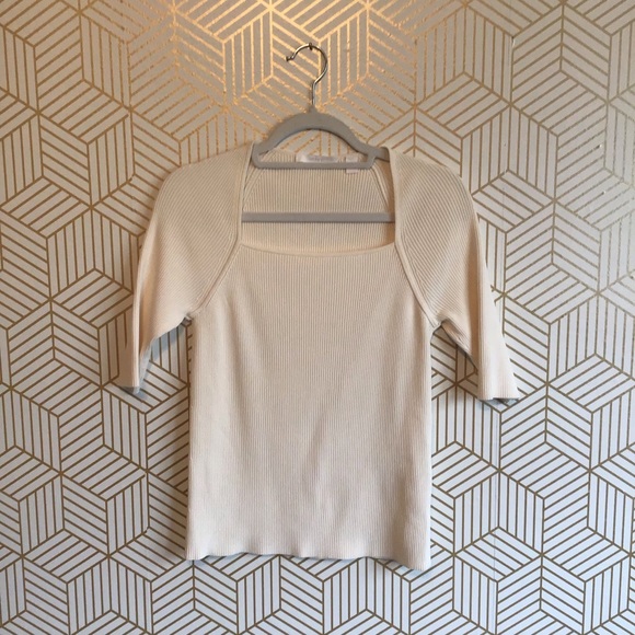 Boss by Hugo Boss Finula Elbow Sleeve Knit Top - Picture 4 of 11